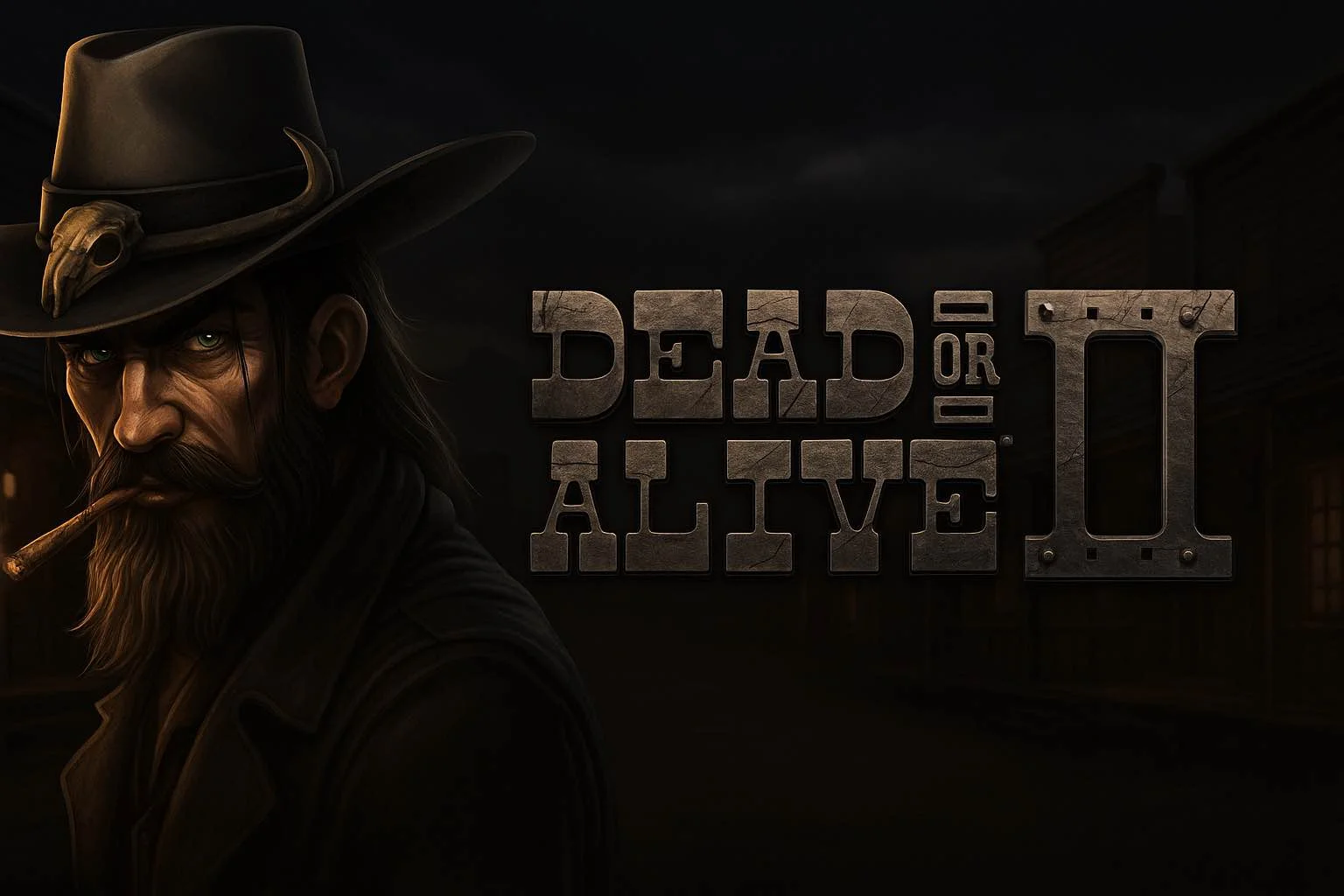 Dead or Alive 2 online casino slot game by NetEnt with wild west theme