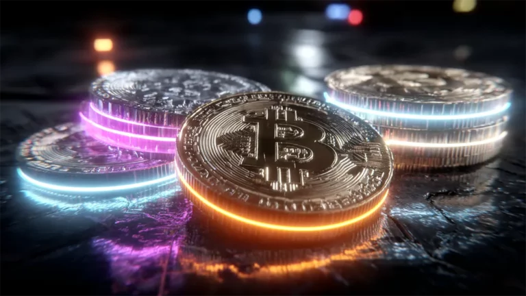 Kim Kardashian Gets a Tangible Bitcoin at the Poker Table