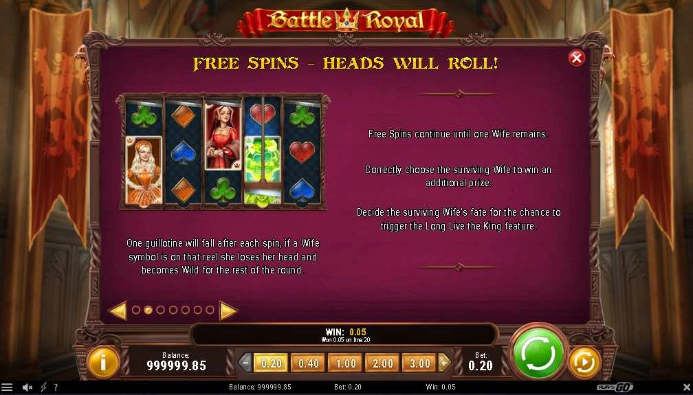 battle royal free spins Battle Royal Free Spins