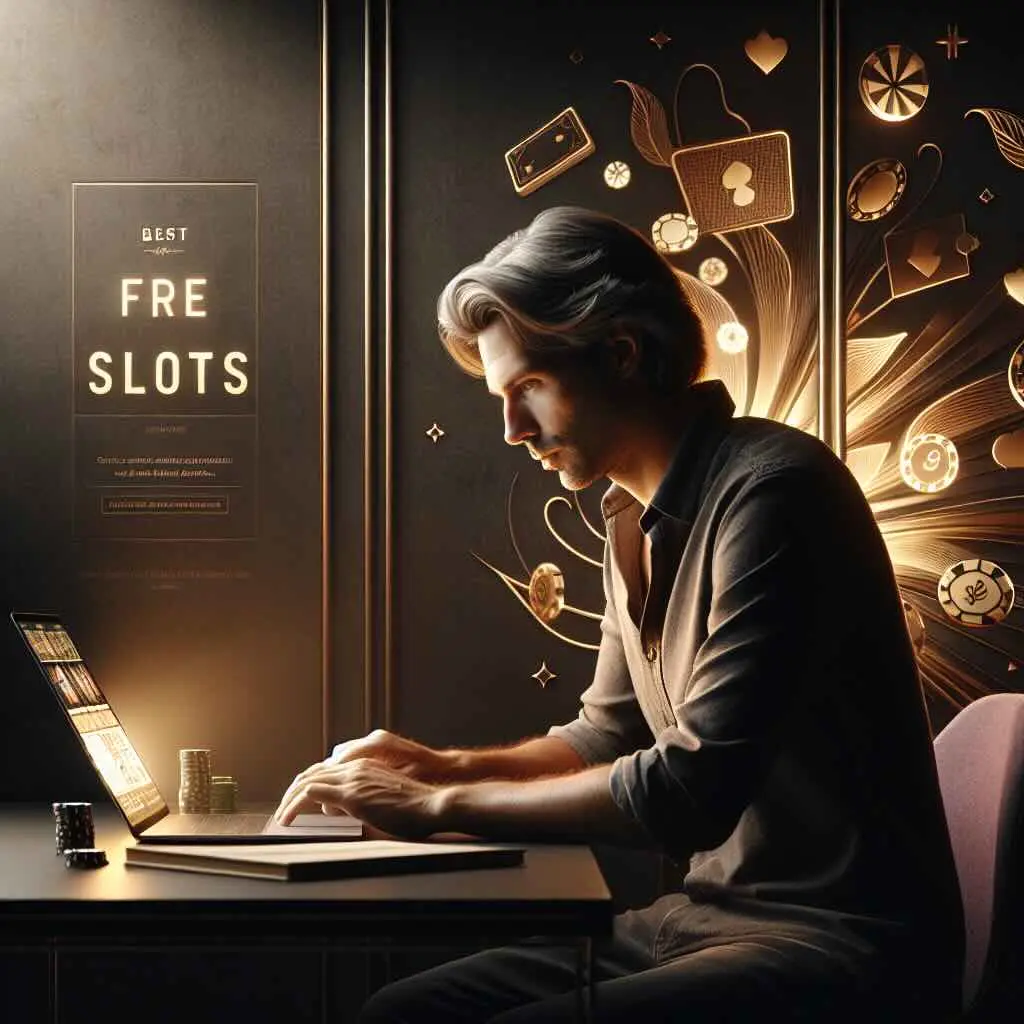 Enthusiastic Aussie gamer enjoys free spins on a mobile slot machine at home