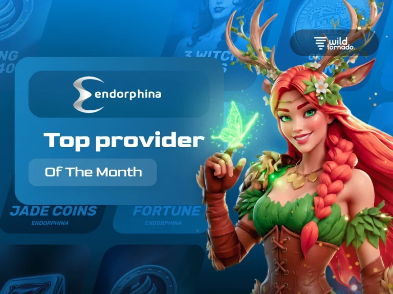 Endorphina online slot games at WildTornado casino featuring exciting themes and casino entertainment